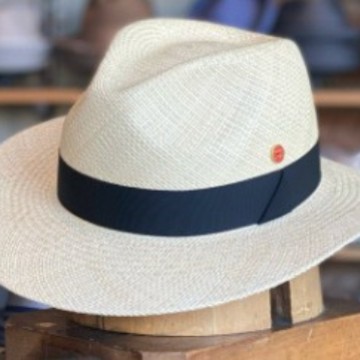 Cowboy Hat Straw - Papyrus Panama Sun Protection Jazz Hat