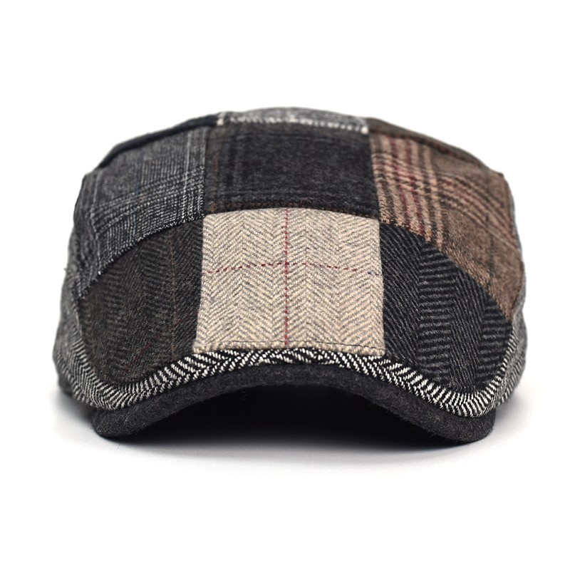 Dad Hat Cotton - High-End Classic Men's Patchwork Newsboy Hat