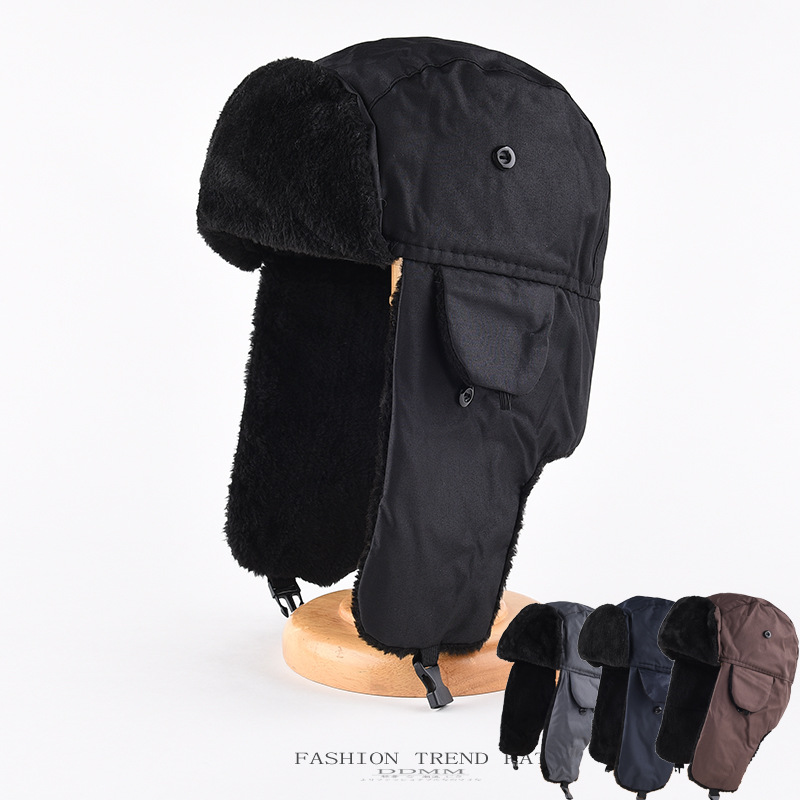 Winter Trapper Hat - 1pcs Men's Winter Warm Ushanka Trapper