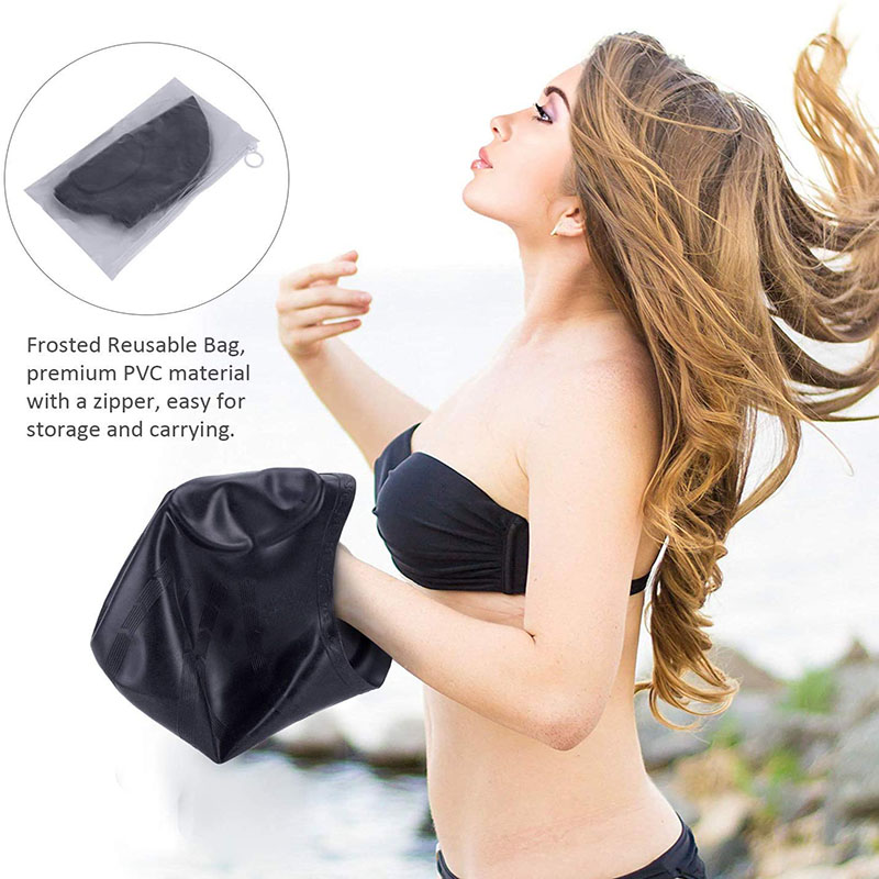 Adults Swimming Caps Men Women - Swim Hat Silicone ulasan dan harga