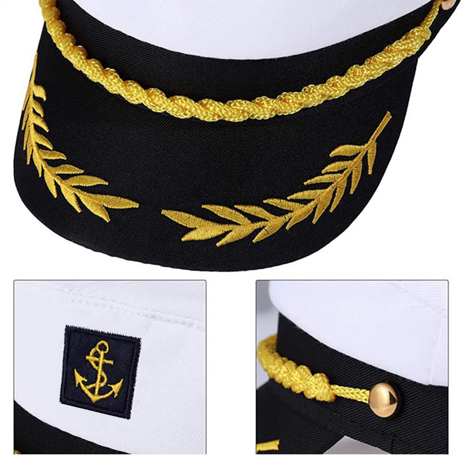 Adult Yacht-Sailor Captain Hat - Snapback Hat Flat ulasan dan harga