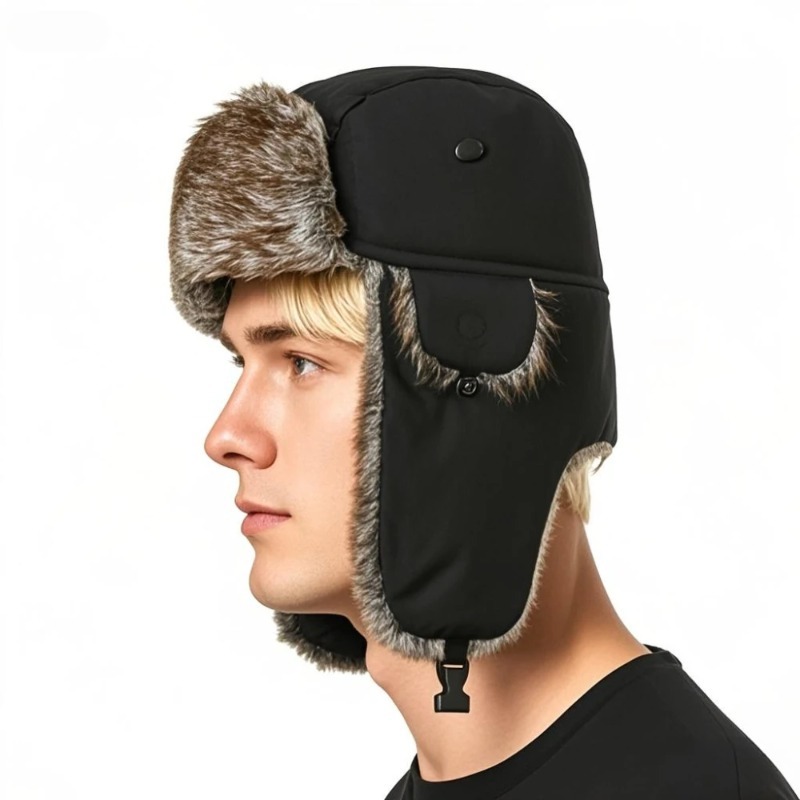 Winter Russian Ushanka Hat Men - Winter Trapper Hat ulasan dan harga