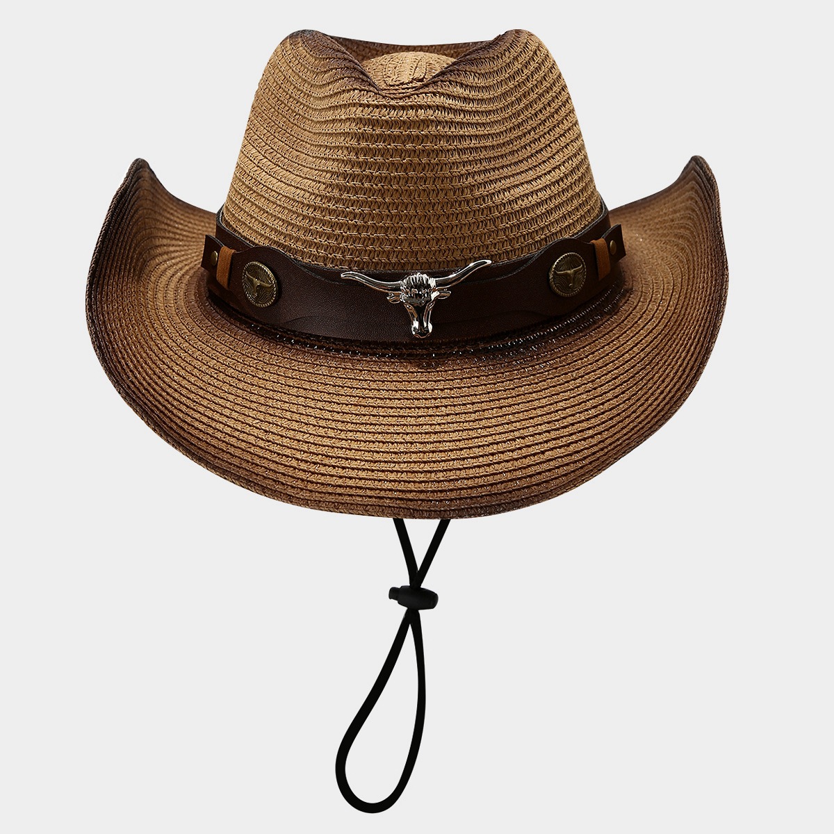 New American Western Style Cow - Cowboy Hat Straw ulasan dan harga
