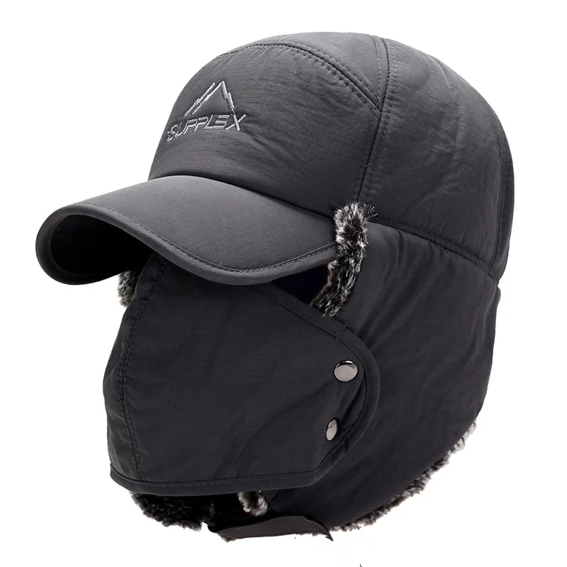 Winter Fur Warm Windproof Hat  - Winter Trapper Hat ulasan dan harga