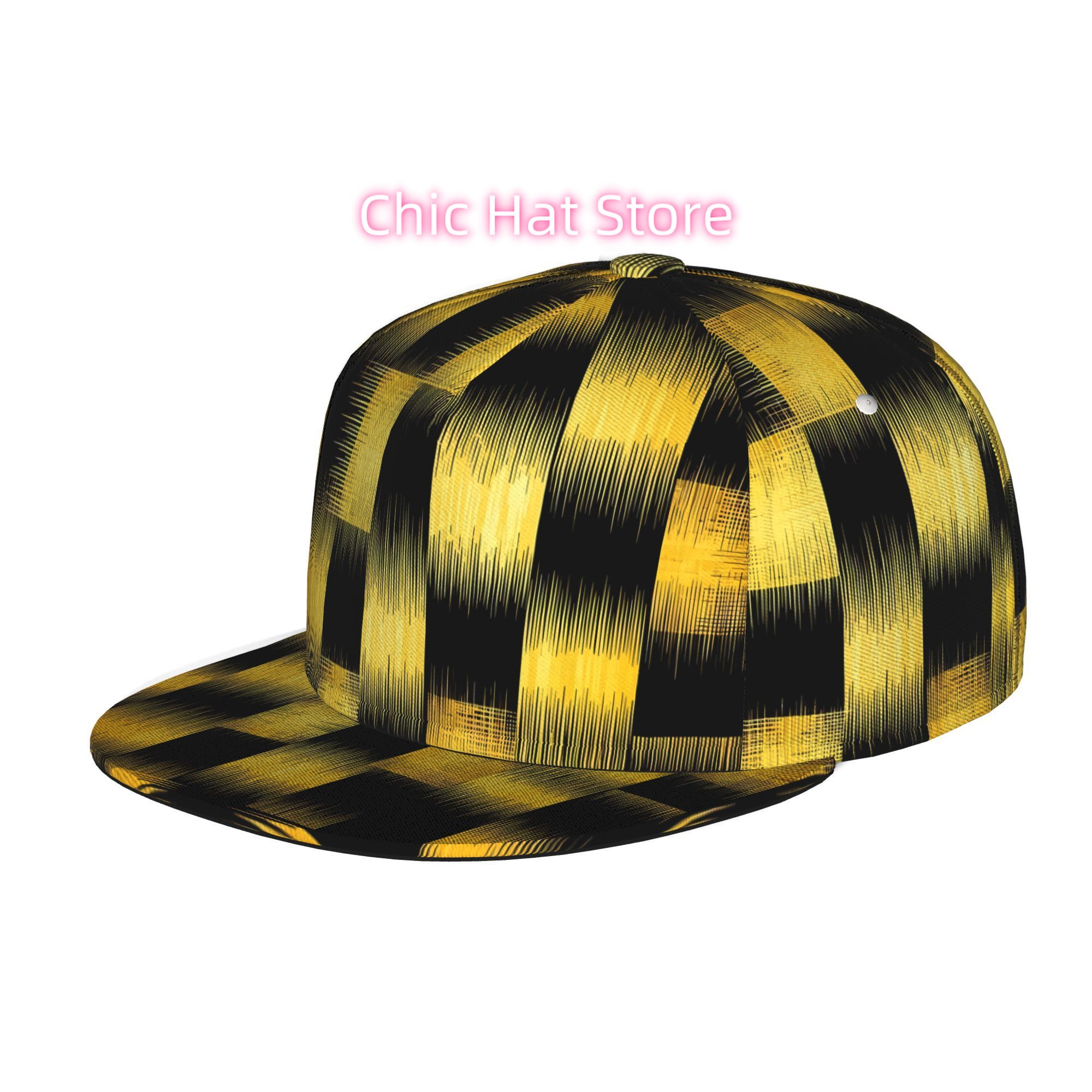 Unisex Flat Brim Baseball Cap  - Snapback Hat Flat ulasan dan harga
