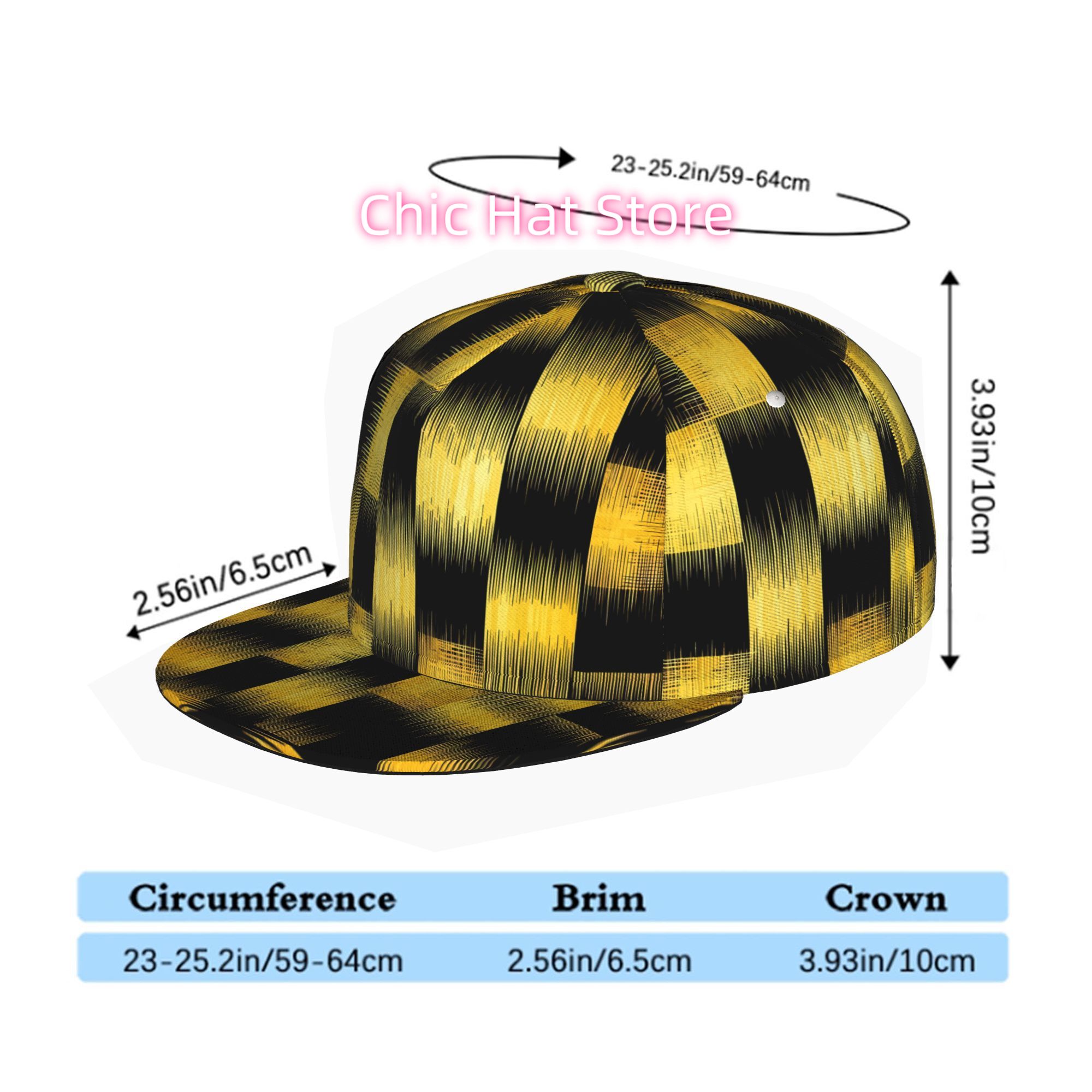 Unisex Flat Brim Baseball Cap  - Snapback Hat Flat ulasan dan harga