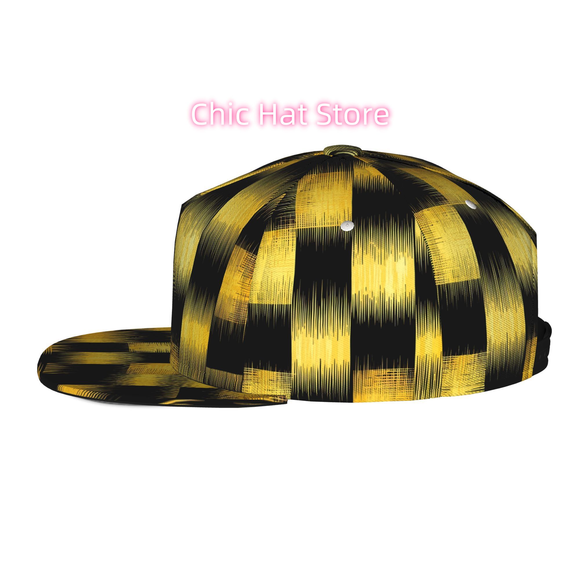 Unisex Flat Brim Baseball Cap  - Snapback Hat Flat ulasan dan harga