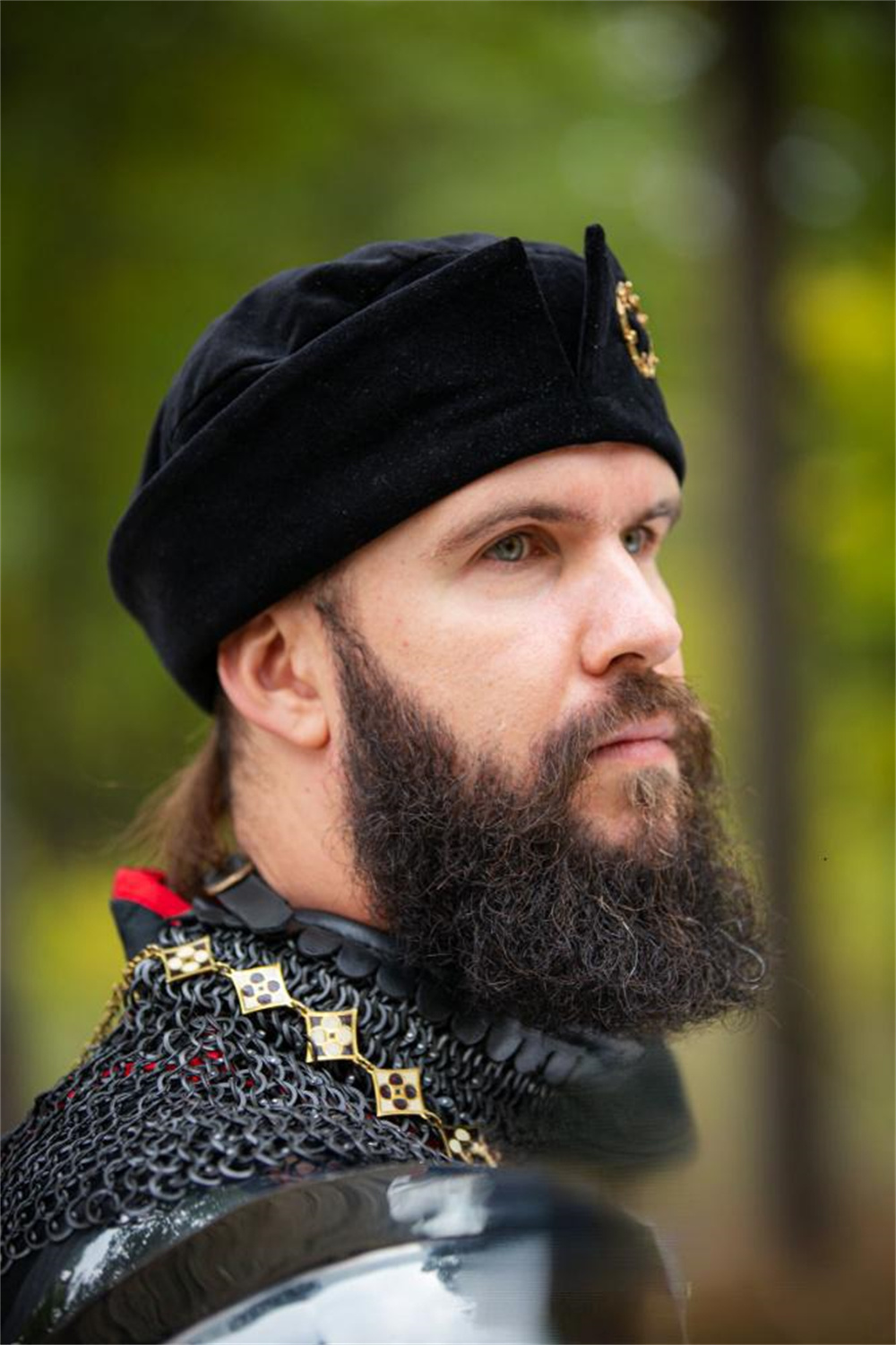 Medieval Tudor Flat Cap Velvet - Snapback Hat Flat ulasan dan harga