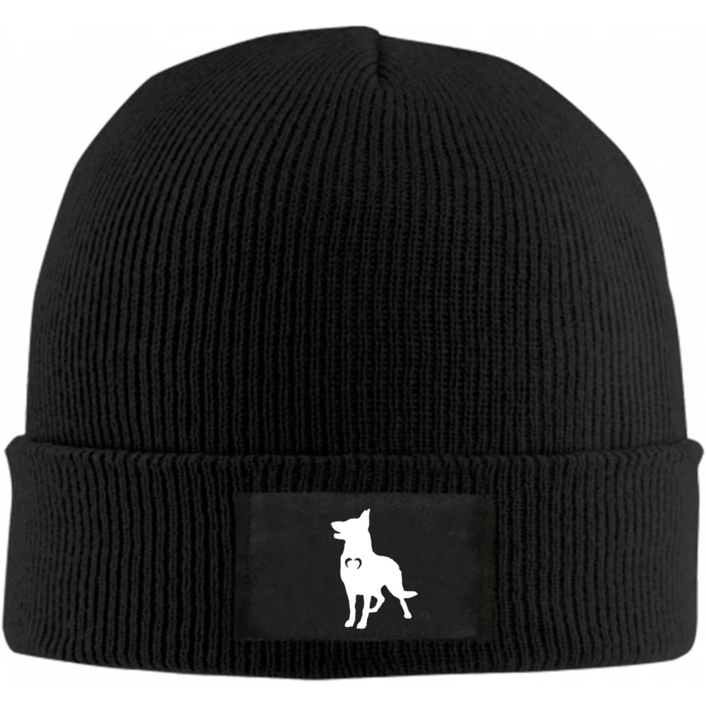 German Shepherd With Heart Bea - Beanie Cuffed Knit ulasan dan harga