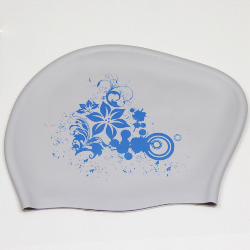 Silicone Swimming Cap for Long - Swim Hat Silicone ulasan dan harga