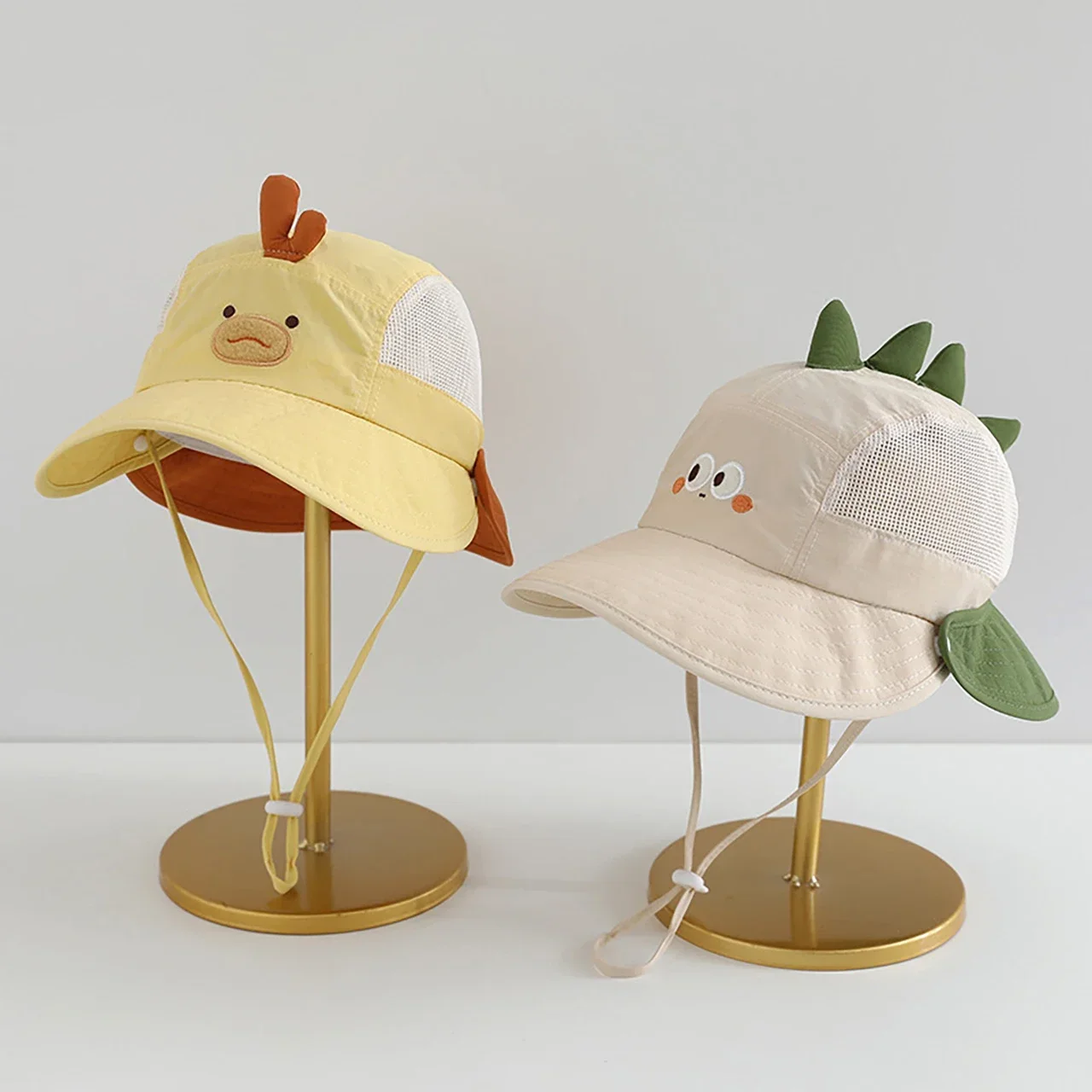 Baby Cartoon Bear Rabbit Ear S - Sun Hat Wide Brim ulasan dan harga