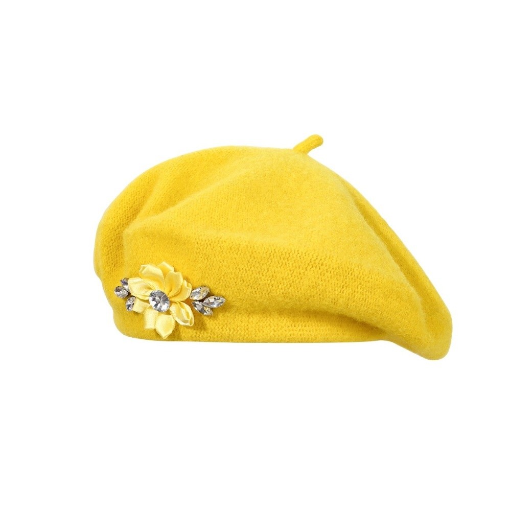 Fashion Solid Color Wool Beret - Beret French Wool ulasan dan harga