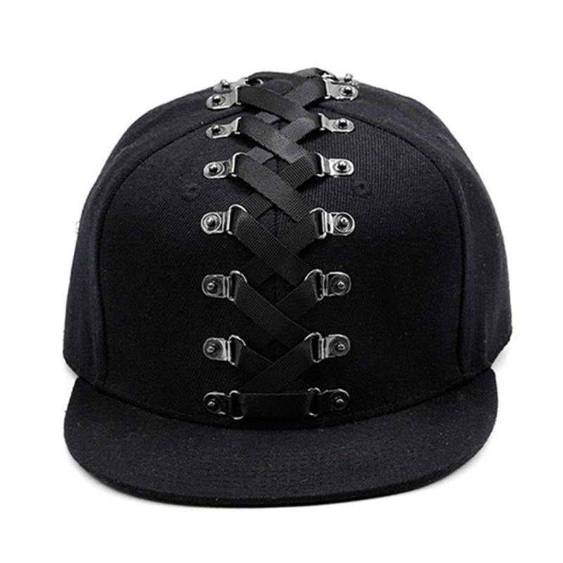 Novelty Punk Style Hip Hop Cap - Snapback Hat Flat ulasan dan harga