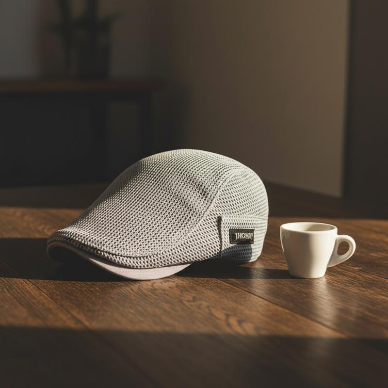 Mens Mesh Newsboy Beret Cabbie - Newsboy Cap Ivy ulasan dan harga