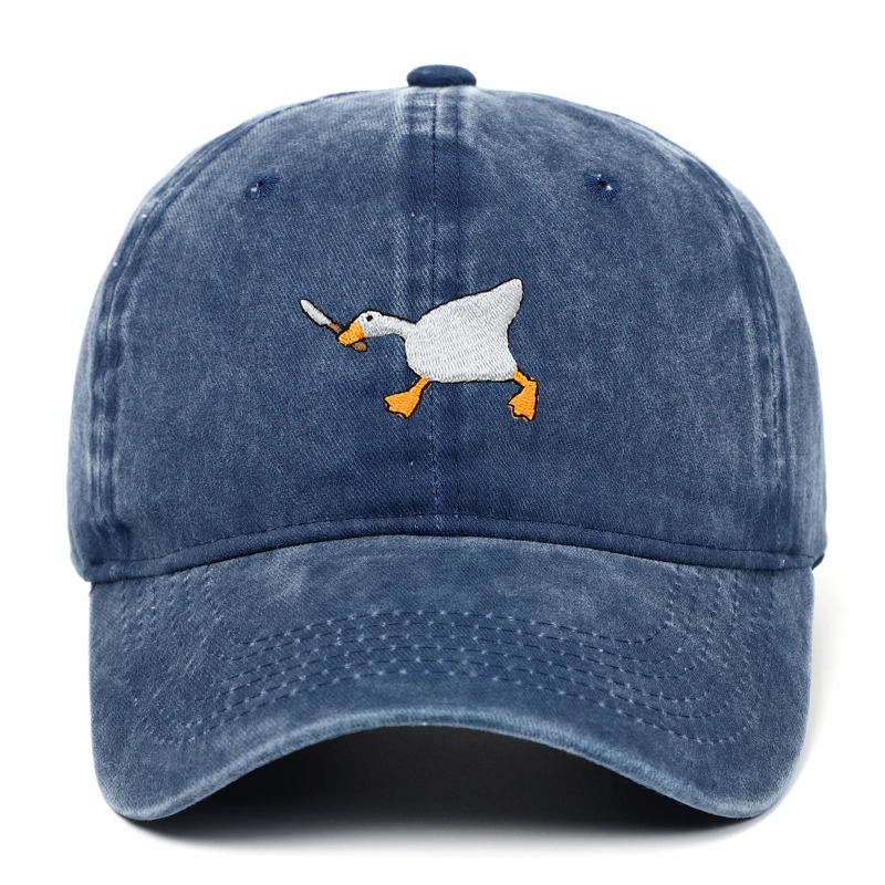 Cartoon Embroidered Funny Dark - Dad Hat Cotton ulasan dan harga