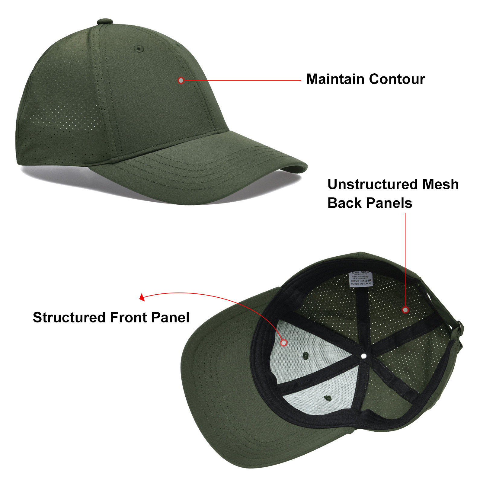 Unisex Classic Mesh Adjustable - Golf Cap Dad ulasan dan harga