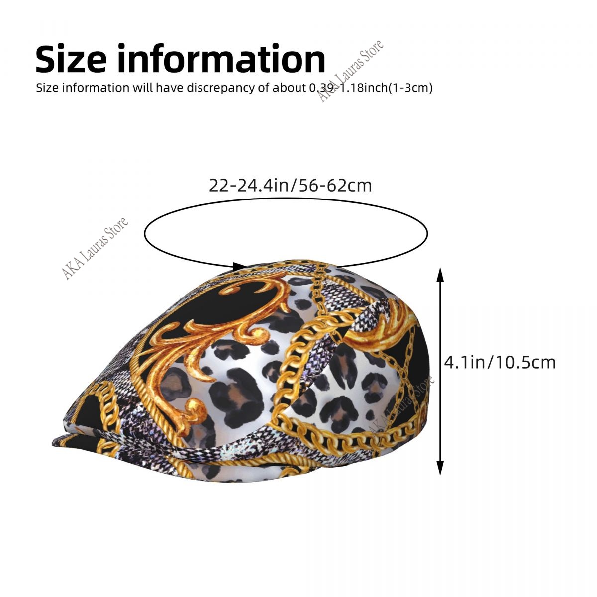 Newsboy Cap Golden Baroque Cha - Newsboy Cap Ivy ulasan dan harga