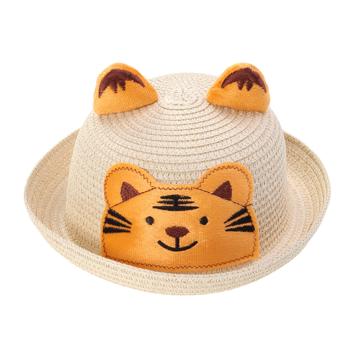 Cartoon Straw Hat Animal Desig - Sun Hat Wide Brim ulasan dan harga