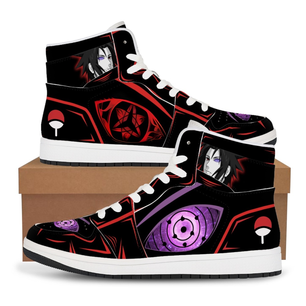 Naruto Anime High-Tops Sneaker - Snapback Hat Flat ulasan dan harga