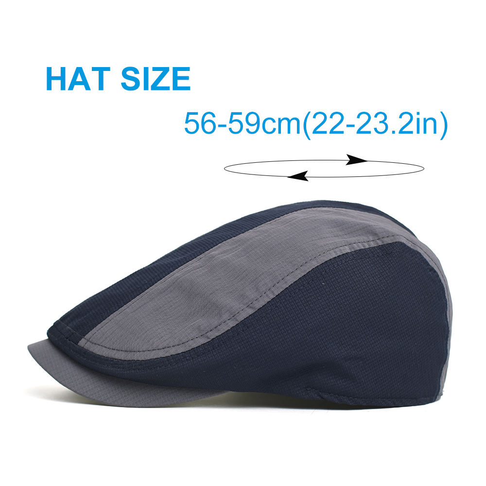 Spring Summer Breathable Thin  - Newsboy Cap Ivy ulasan dan harga