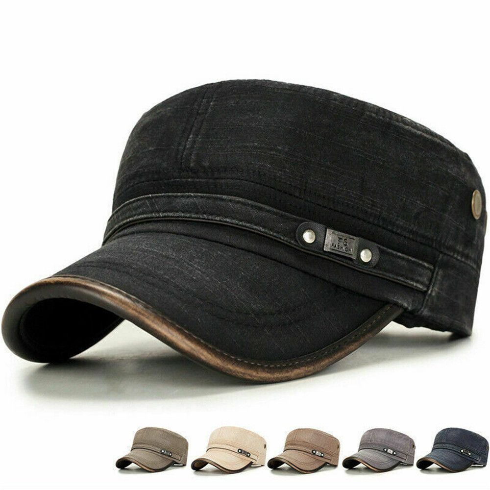 Breathable Flat Adjustable Cap - Snapback Hat Flat ulasan dan harga