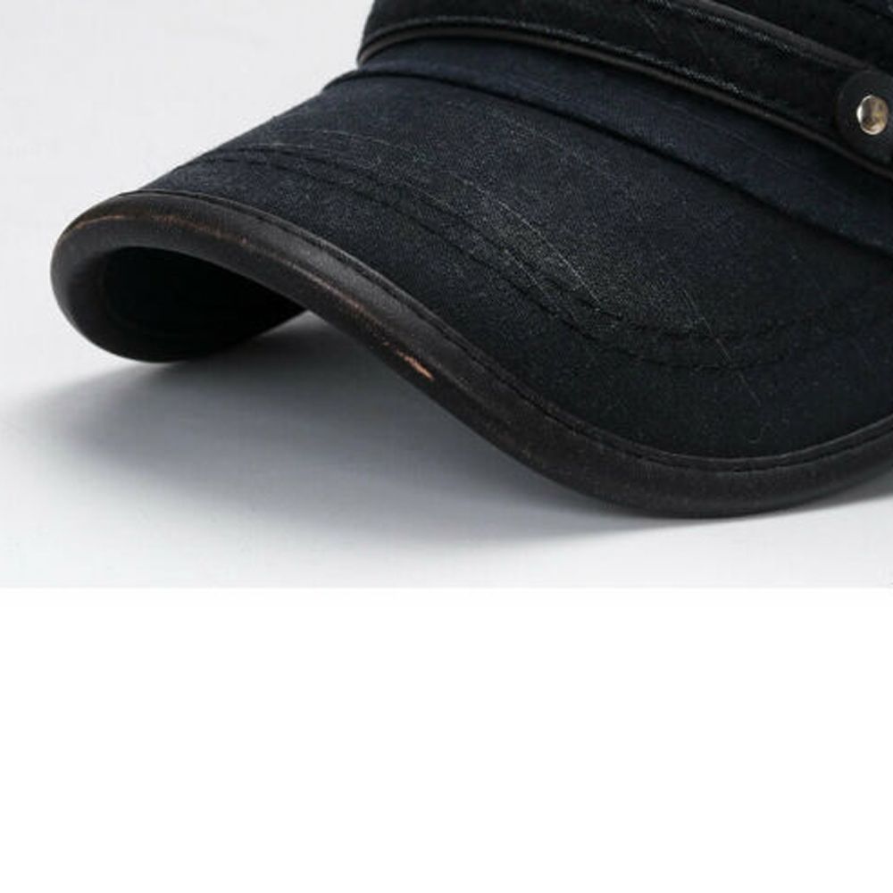 Breathable Flat Adjustable Cap - Snapback Hat Flat ulasan dan harga