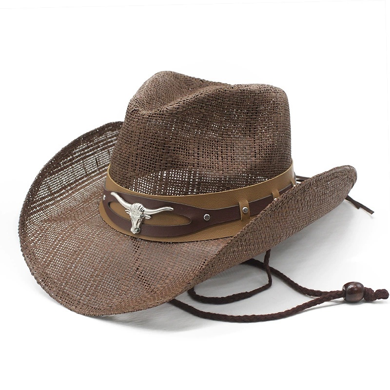 2026 Fashionable Western Cowbo - Cowboy Hat Straw ulasan dan harga